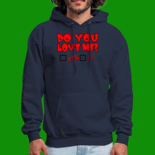 Check Yes or No - Men's Hoodie