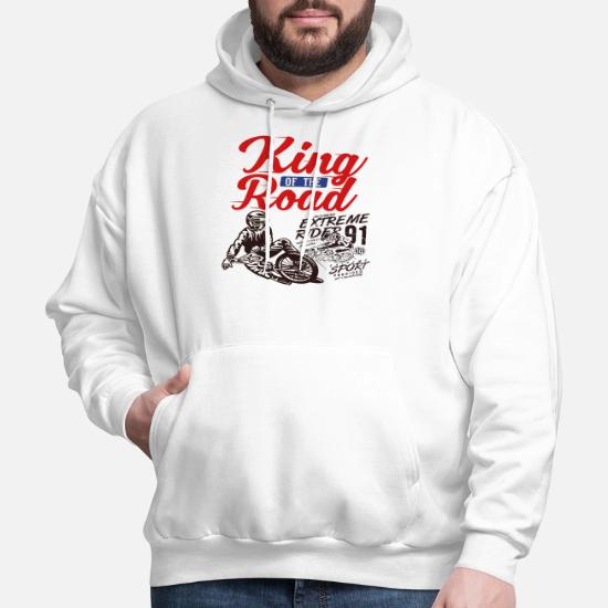 king of the road truck, biker, king, present gift' Men's Hoodie |  Spreadshirt