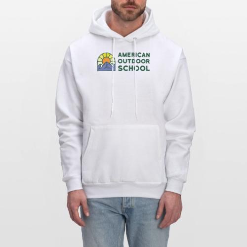 American Outdoor School Standard Logo - Men's Hoodie