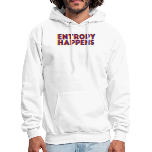 Entropy Happens - Color Blur Design - Men's Hoodie