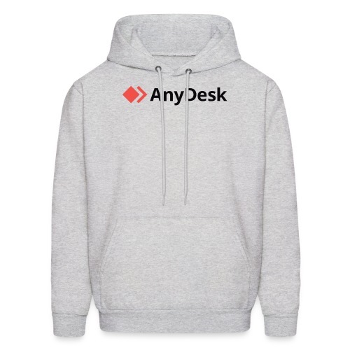 AnyDesk Black Logo - Men's Hoodie