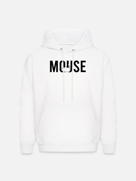 mouse - Men's Hoodie - white