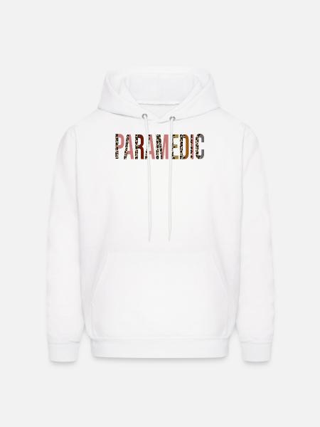 Paramedic - Men's Hoodie - white