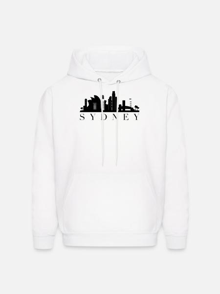 Sydney - Men's Hoodie - white