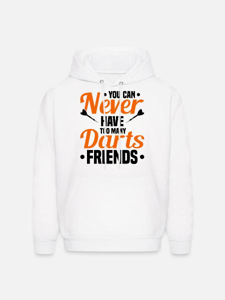Darts Dart Player - Men's Hoodie - white