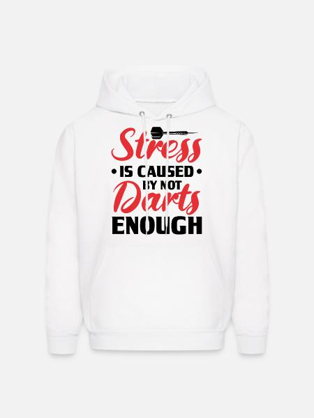 Darts Dart Player - Men's Hoodie - white
