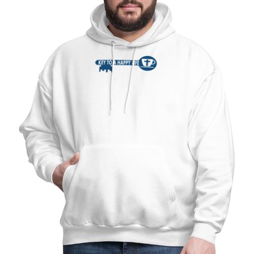 Jesus and Coffee the key to a happy life - Men's Hoodie