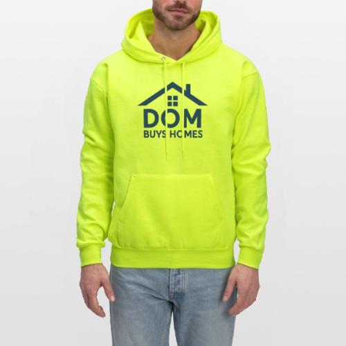 Dom Buys Homes Navy Blue - Men's Hoodie