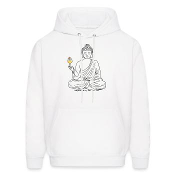 Margarita is my Om...Om...Om - Men's Hoodie - white - Front - Elias (183cm)