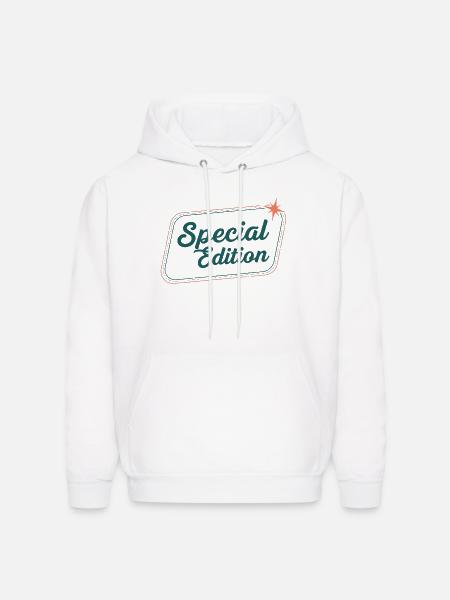 Special Edition - Men's Hoodie - white