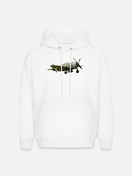 P-47 Thunderbolt - Men's Hoodie - white