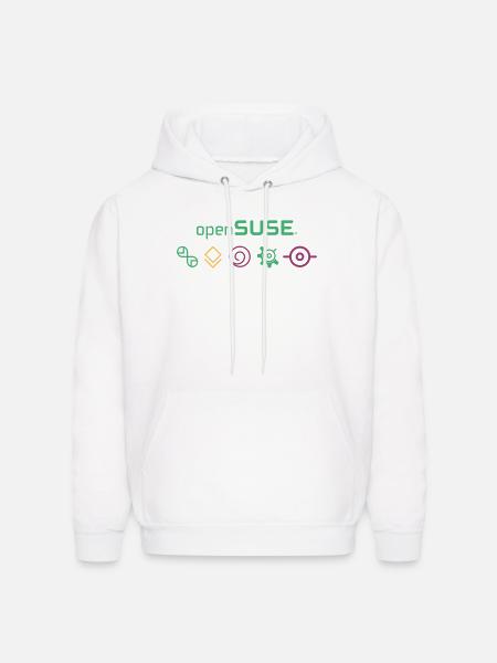 Distro Flavors - Men's Hoodie - white