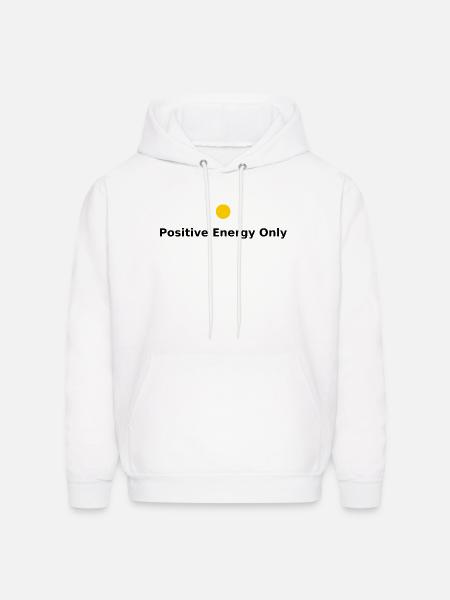 Solar Minimal Sunrise - Men's Hoodie - white