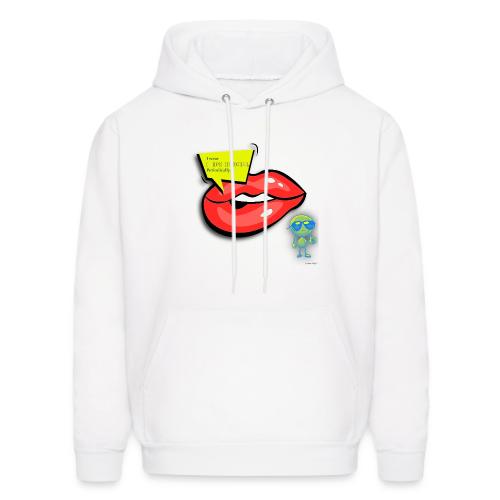 Smoon City_I wear lipstick enhanced - Men's Hoodie