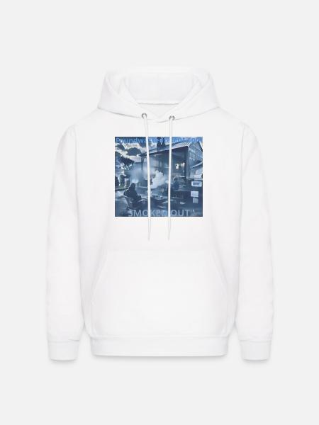 Smoked Out - Men's Hoodie - white