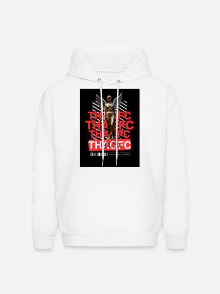 ThaGfc Guardian Angel Design - Men's Hoodie - white