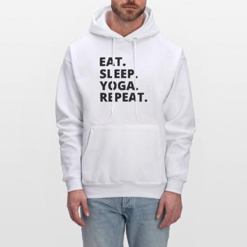 Eat Sleep Yoga: Yoga Apparel & Mindful Merch - Men's Hoodie
