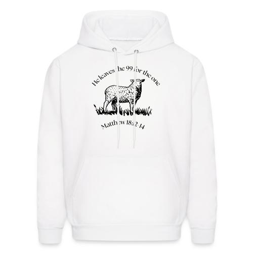 He leaves the 99 for the one - Men's Hoodie