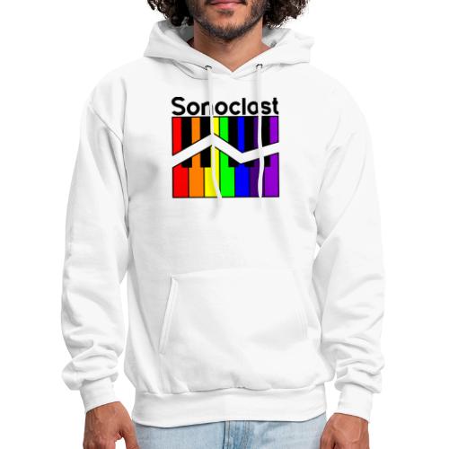 Sonoclast Rainbow Keys (for light backgrounds) - Men's Hoodie
