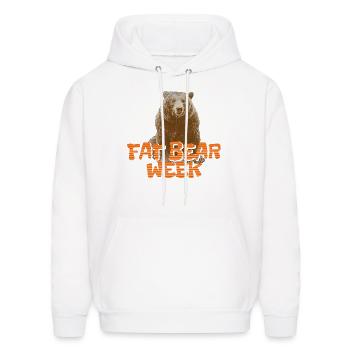 Bear Week 2023 - Men's Hoodie - white - Front - Elias (183cm)