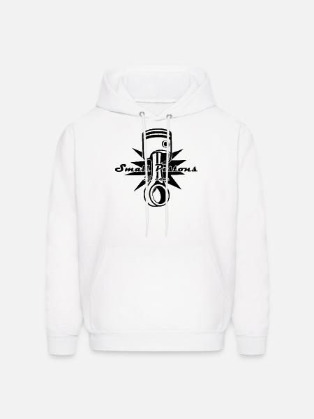 Small Piston - Men's Hoodie - white