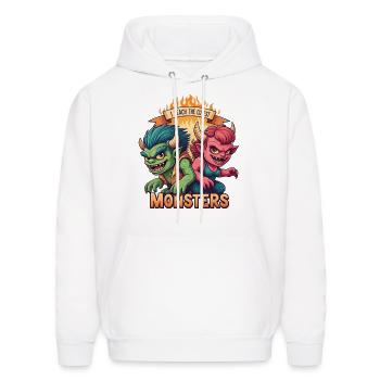 i teach the cutest monsters halloween - Men's Hoodie - white - Front - Elias (183cm)