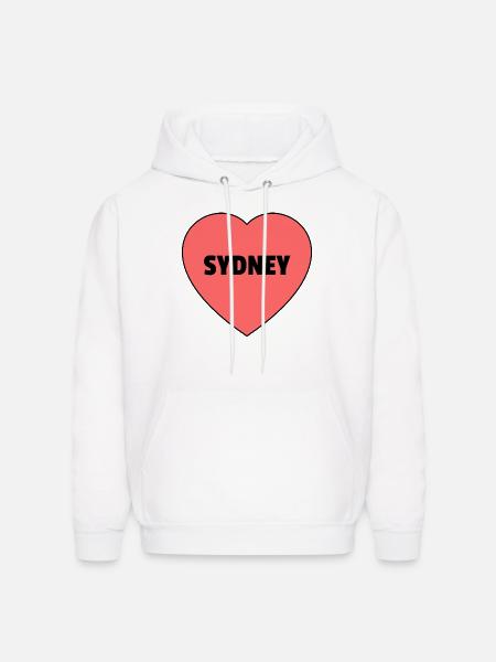 Sydney Australia - Men's Hoodie - white
