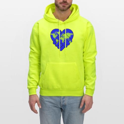 World United in Love - Men's Hoodie