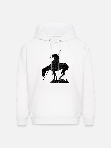 The horseman trail end  - Men's Hoodie - white