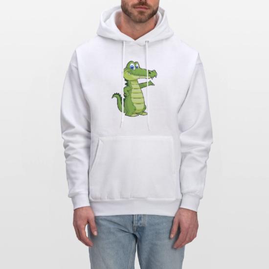 cartoon alligator' Men's Hoodie | Spreadshirt