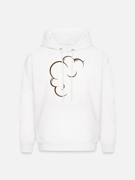 bubbles - Men's Hoodie - white