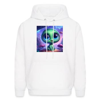 the cutest thing - Men's Hoodie - white - Front - Elias (183cm)