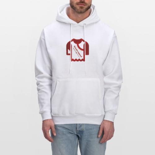 Kenada Logo white spray - Men's Hoodie