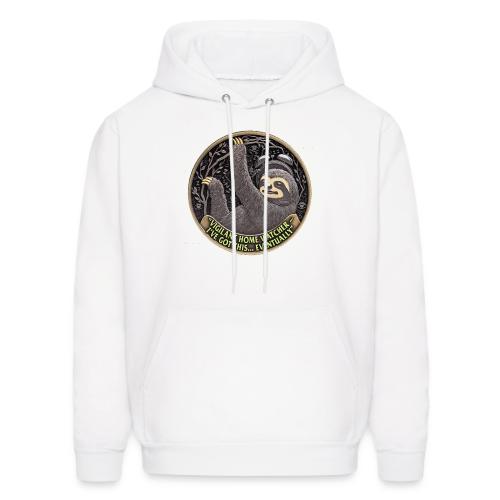 Sloth Home Watcher T Shirt - Men's Hoodie