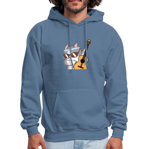 Cat Guitar T-Shirt - Men's Hoodie
