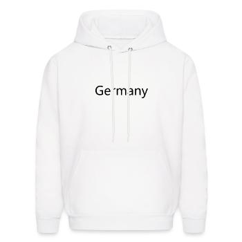 Germany - Men's Hoodie - white - Front - Elias (183cm)