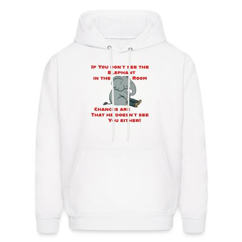 Elephant in the Room Meme - Men's Hoodie