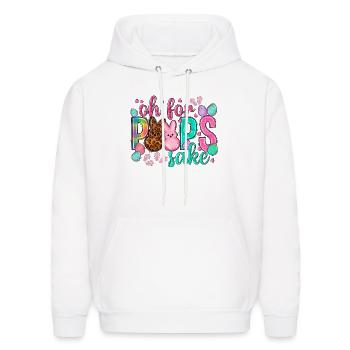 Oh For Peeps Sake - Men's Hoodie - white - Front - Elias (183cm)