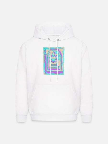 Thai amulets buddha - Men's Hoodie - white