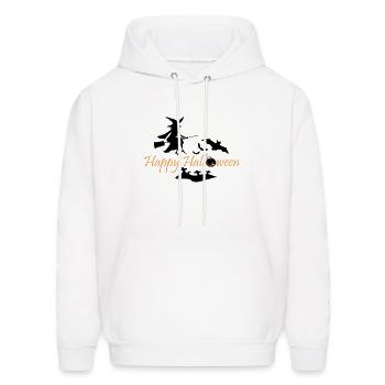 halloween Halloween Clipart - Men's Hoodie - white - Front - Elias (183cm)