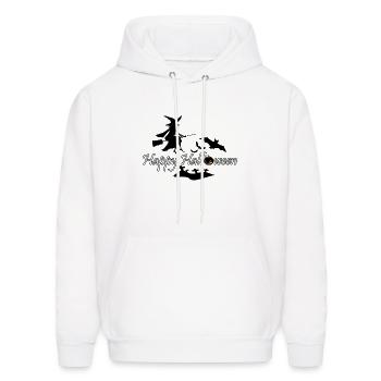 halloween Halloween Clipart - Men's Hoodie - white - Front - Elias (183cm)