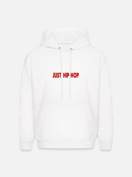 JUST HIPHOP - Men's Hoodie - white