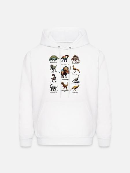 Prehistoric Ancient - Men's Hoodie - white