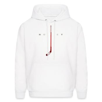 Hockey - Hockey - Molleton à capuche pour hommes - blanc - Devant - Elias (183cm)
