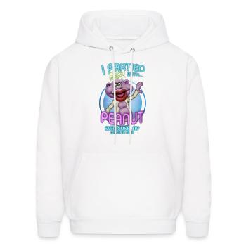 Peanut Syracuse Ny - Men's Hoodie - white - Front - Elias (183cm)