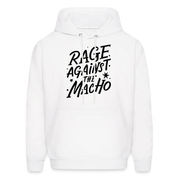 funny feminist quote - Men's Hoodie - white - Front - Elias (183cm)