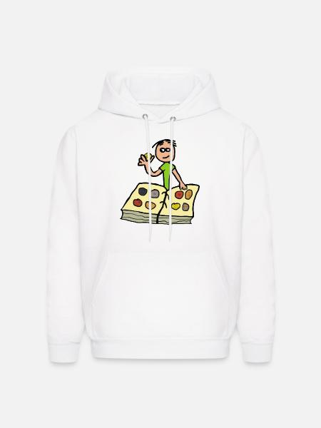 Coin Collecting - Men's Hoodie - white