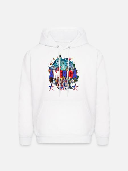 Liberty Legacy T-shirt - Men's Hoodie - white