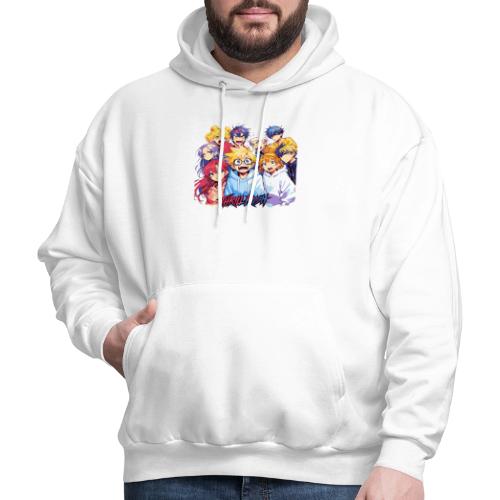 Thrill Rush Anime Squad Streetwear - Men's Hoodie