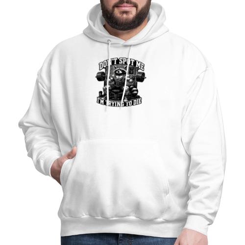 Raccoon Lifter Don’t Spot Me - Men's Hoodie
